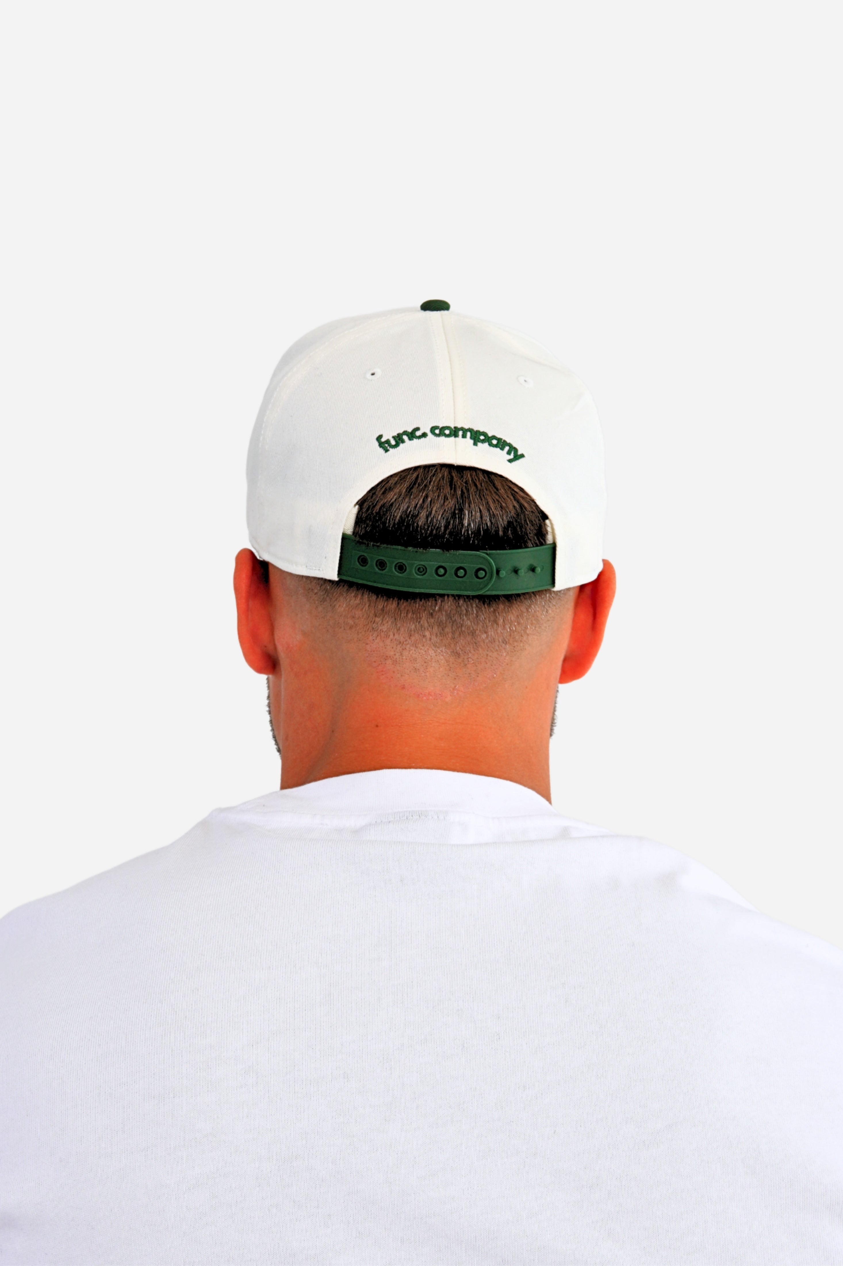 two-tone frame cap | natural / forest