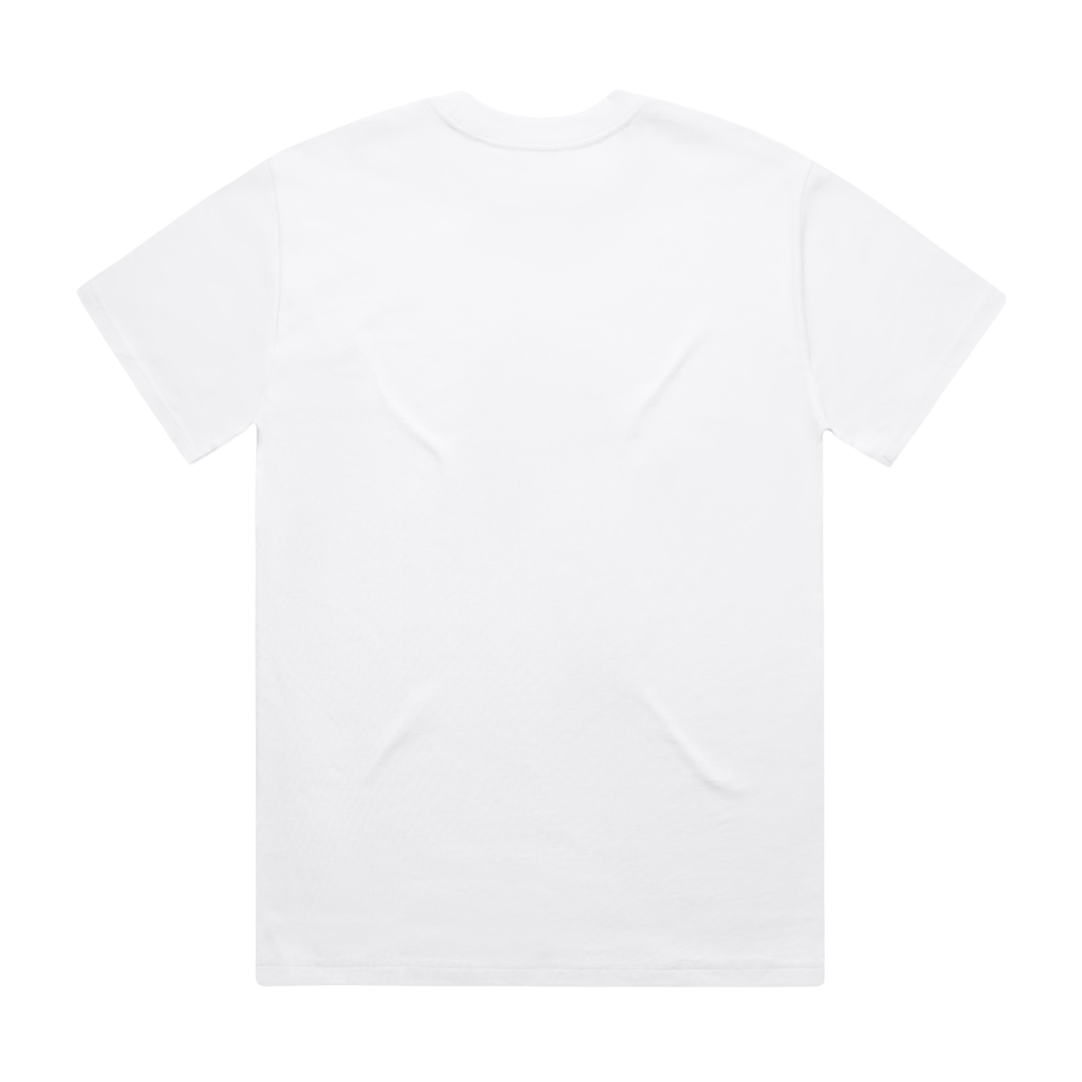heavy tee | white / black