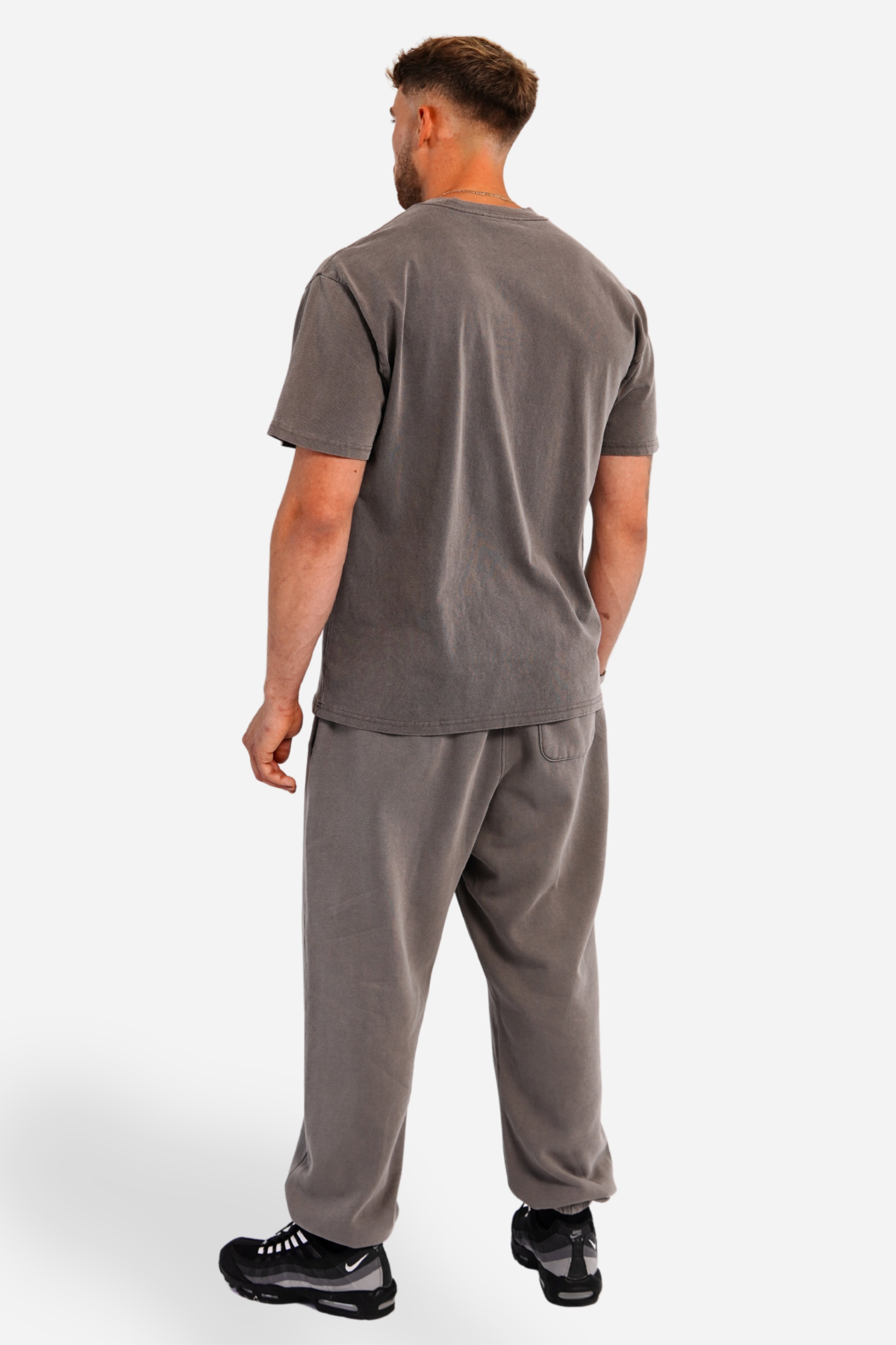 relax sweatpants | faded grey / grey