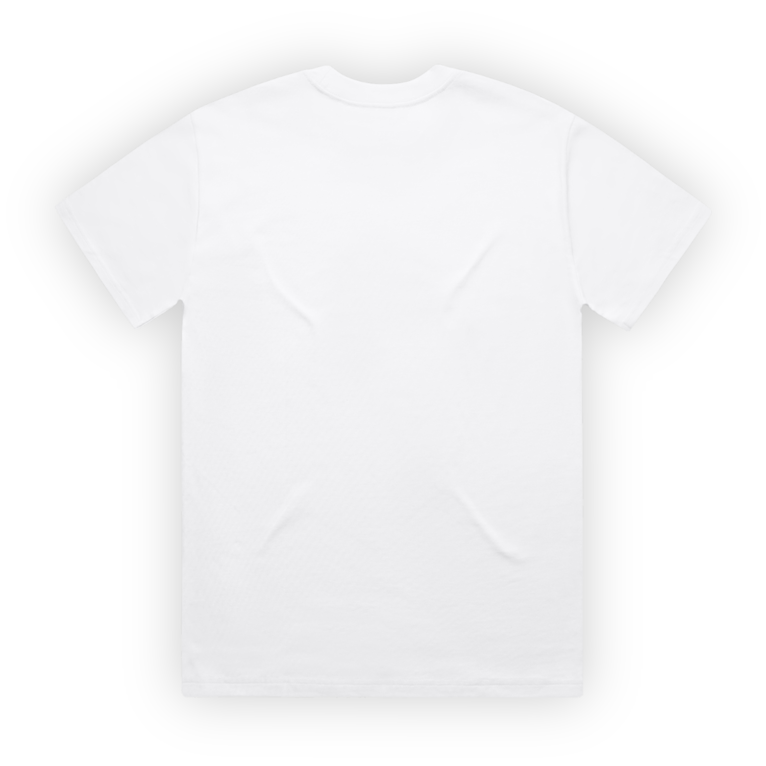 heavy tee | white / black