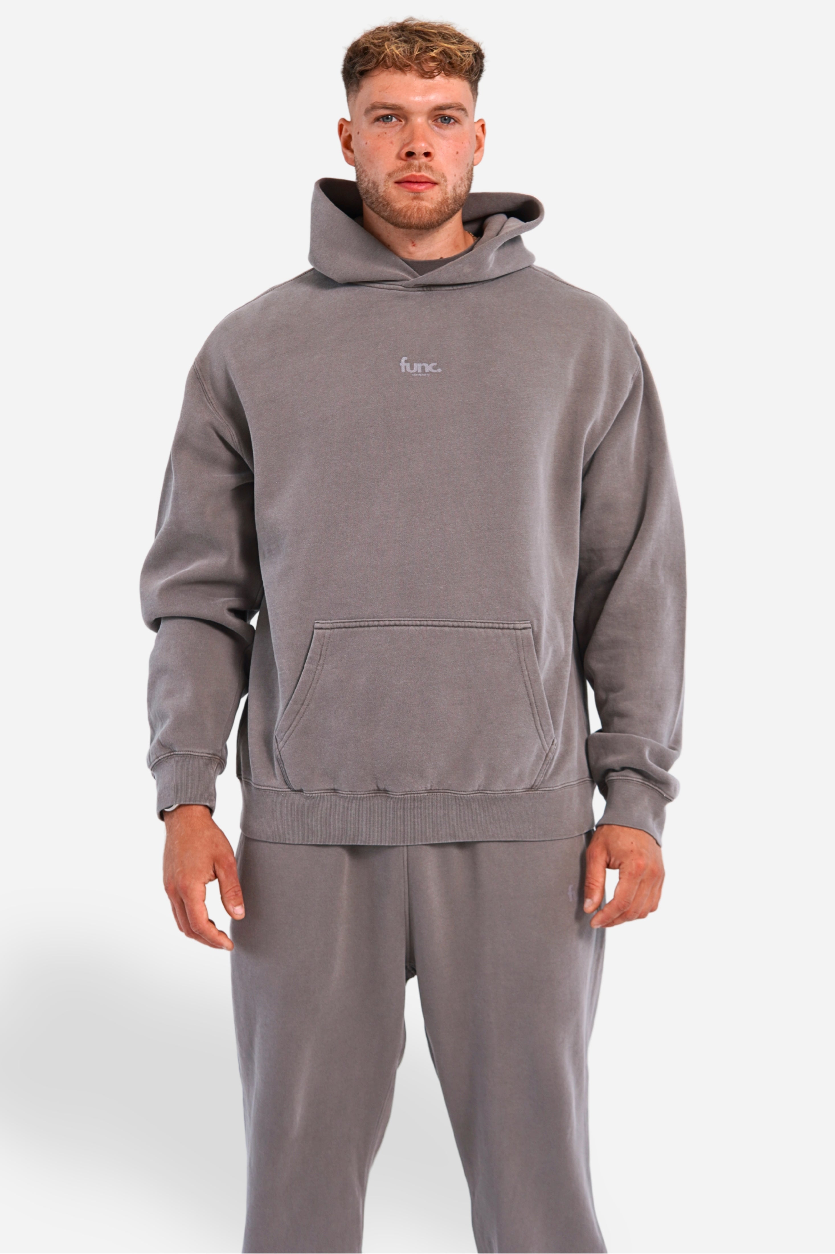 relax hoodie | faded grey / grey