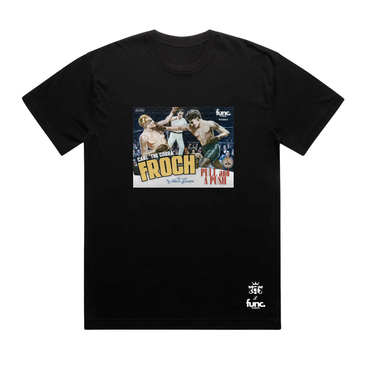 Carl Froch legacy tee | black