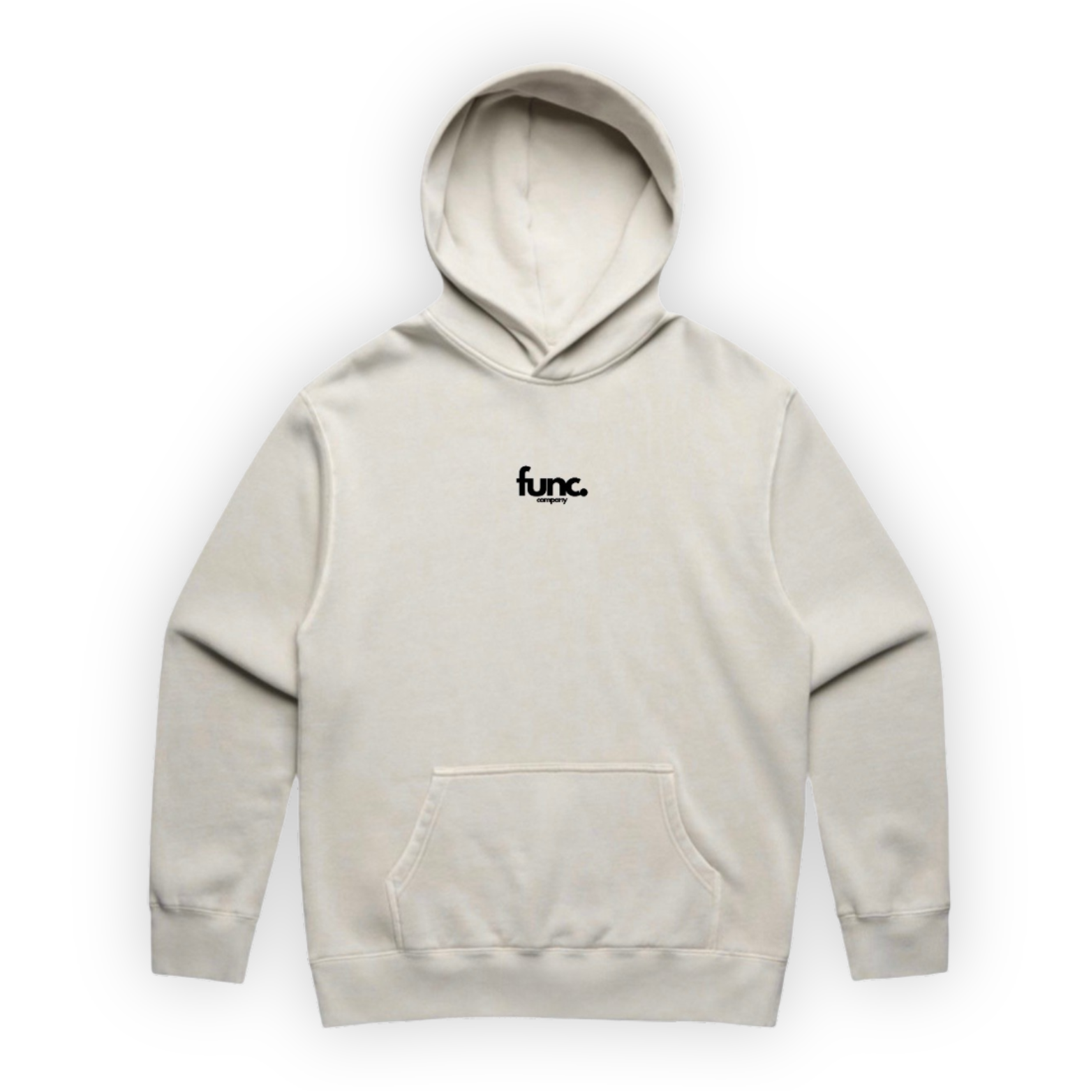 relax hoodie | faded bone / black