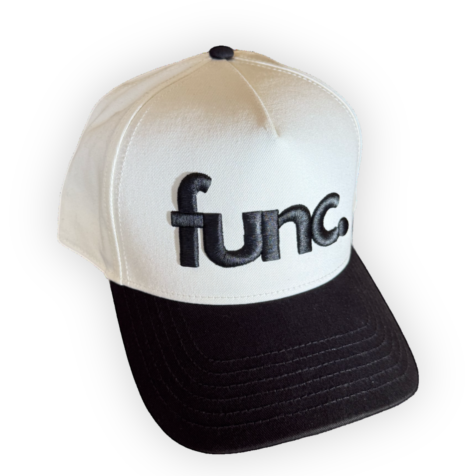 two-tone frame cap | natural / coal