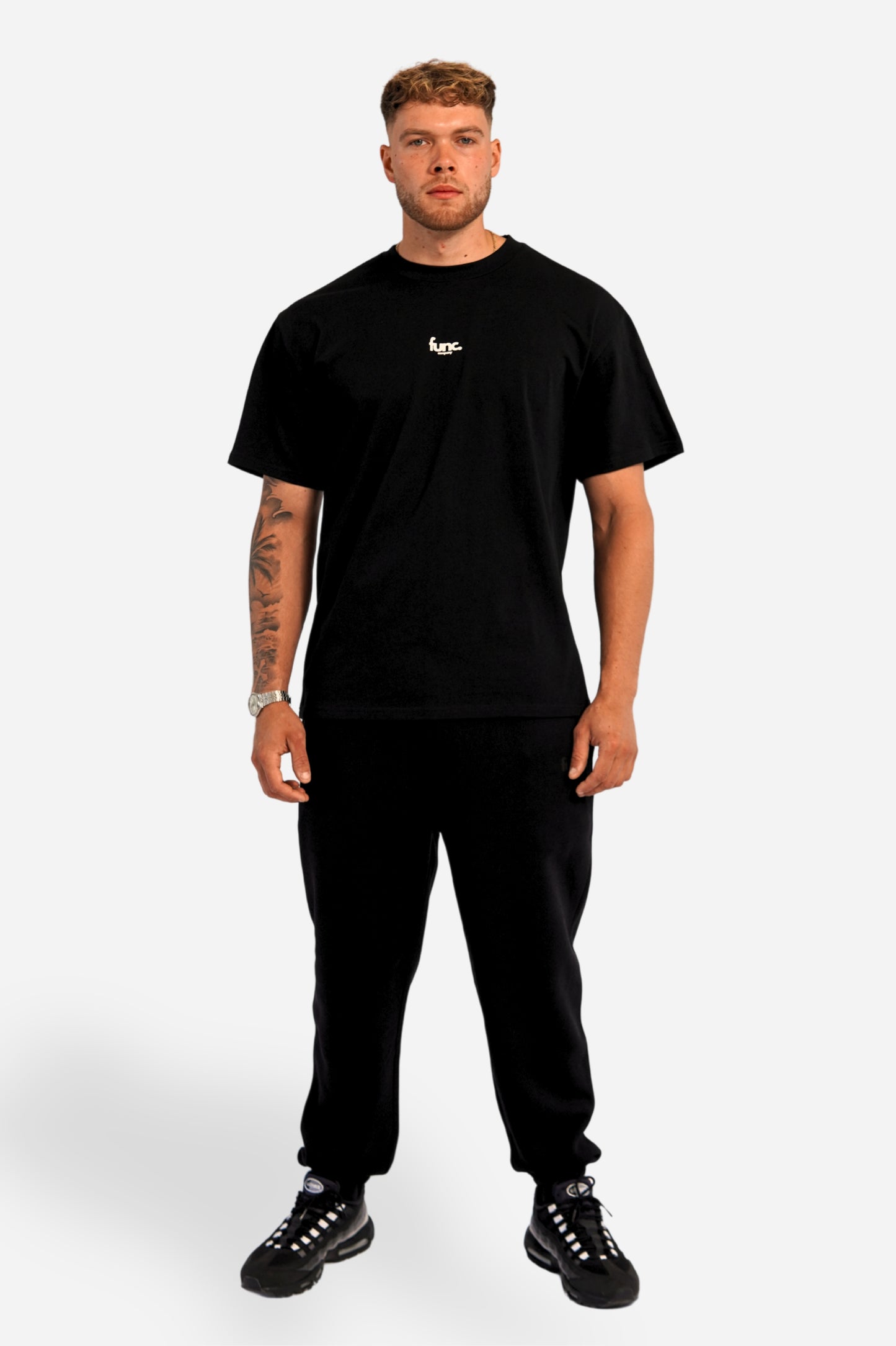 relax sweatpants | solid black / black