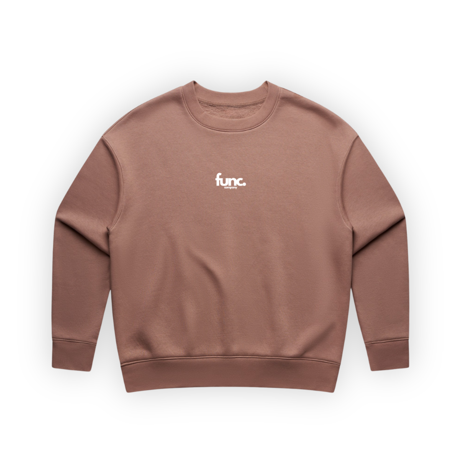 women's sweater | hazy pink/ white