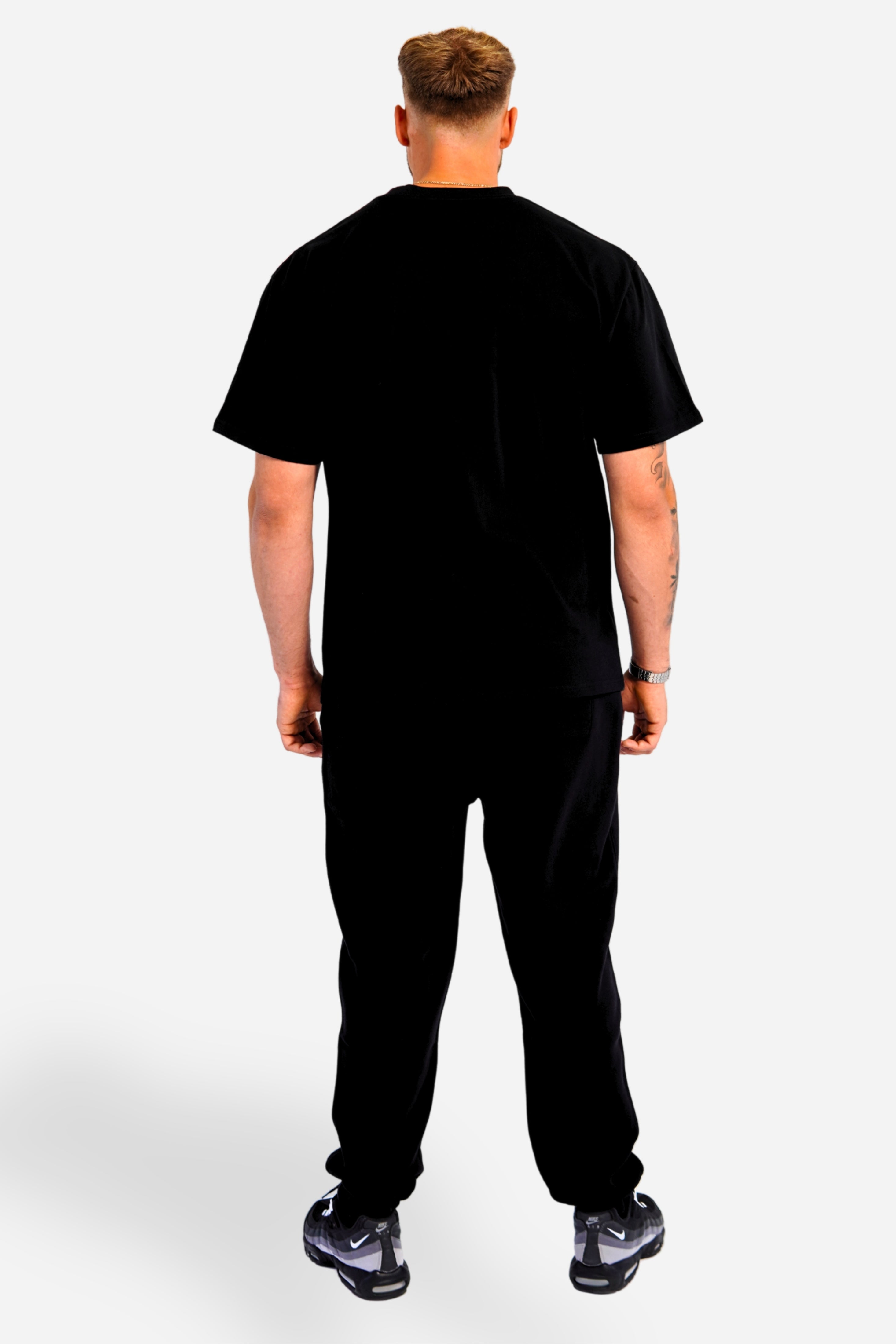 relax sweatpants | solid black / black