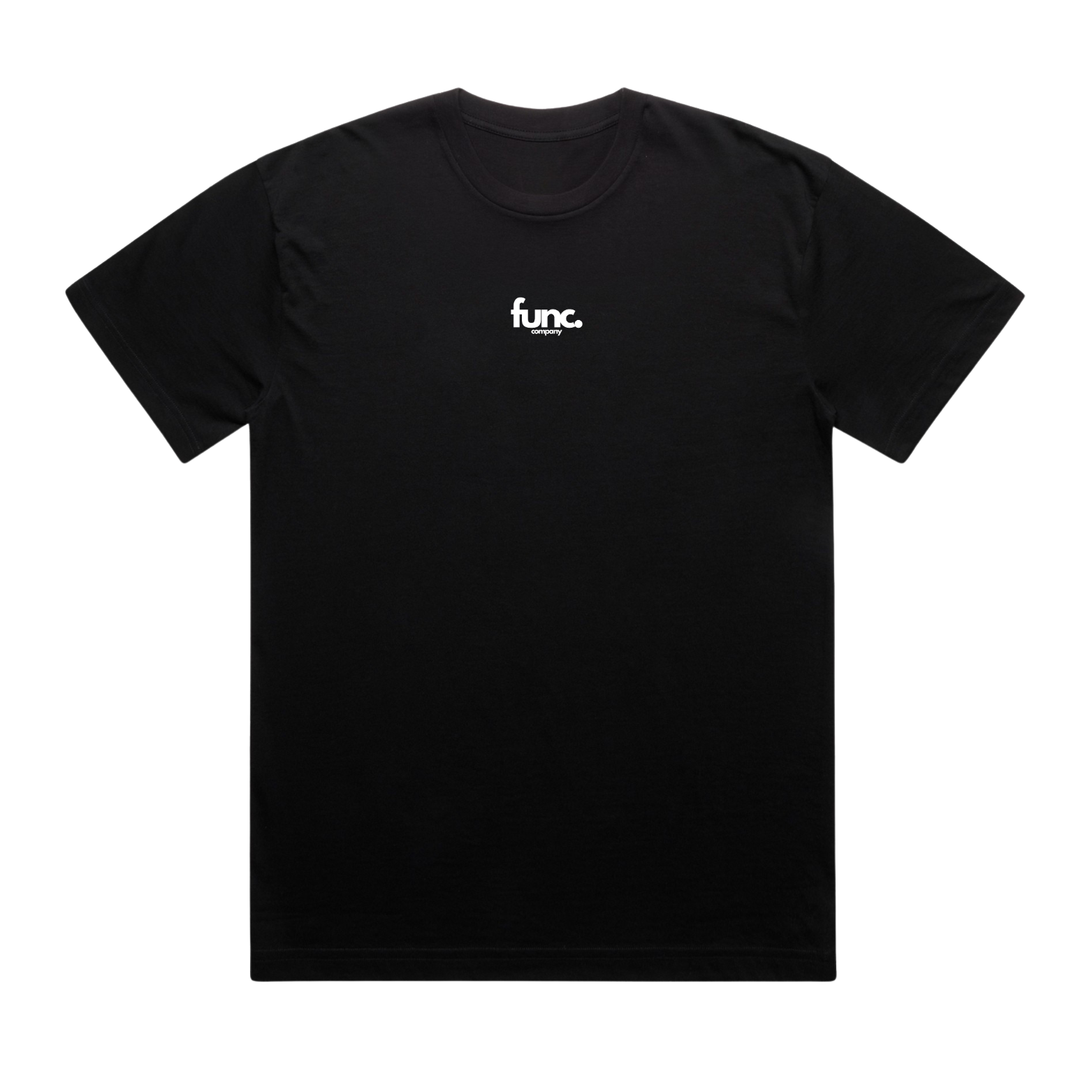 heavy tee | black / white