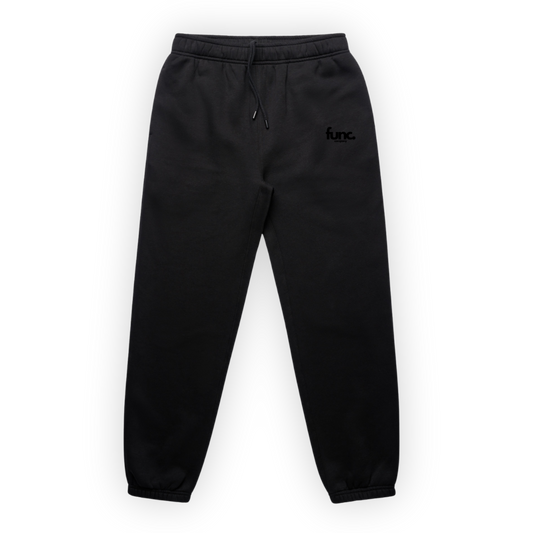 relax sweatpants | solid black / black
