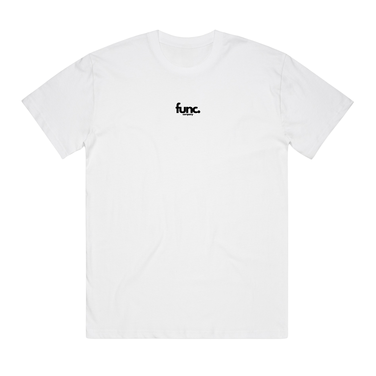 heavy tee | white / black