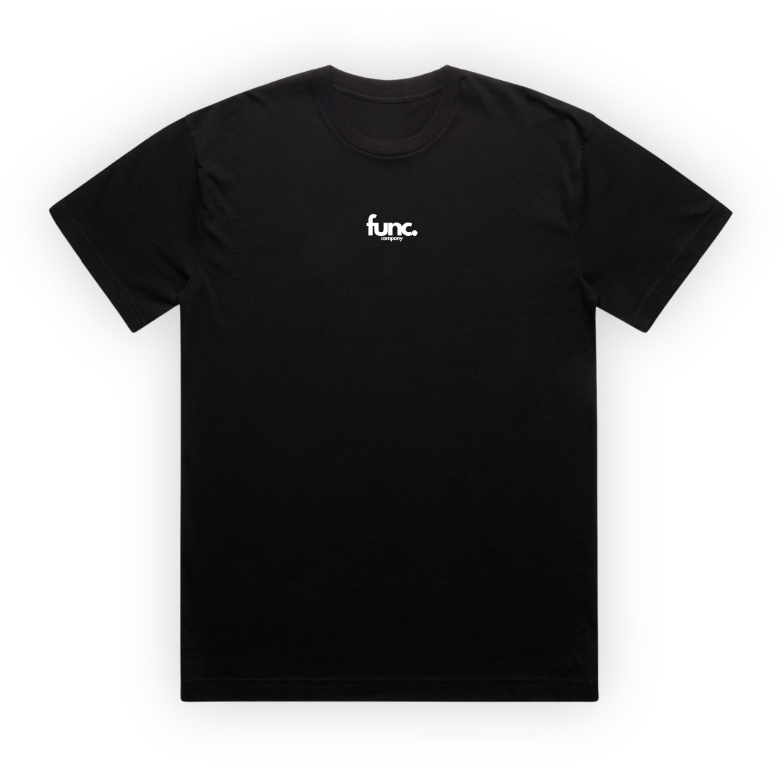 heavy tee | black / white