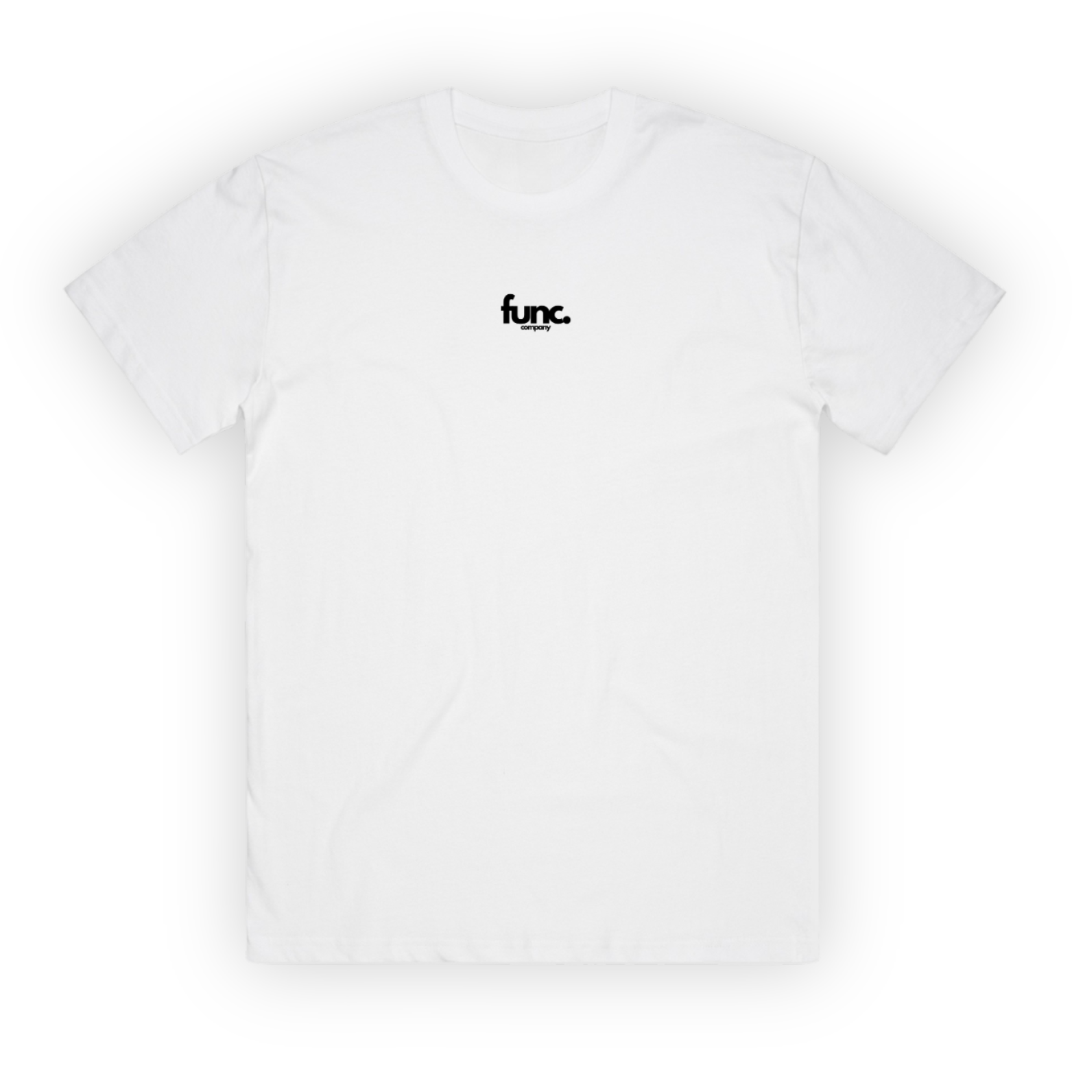 heavy tee | white / black