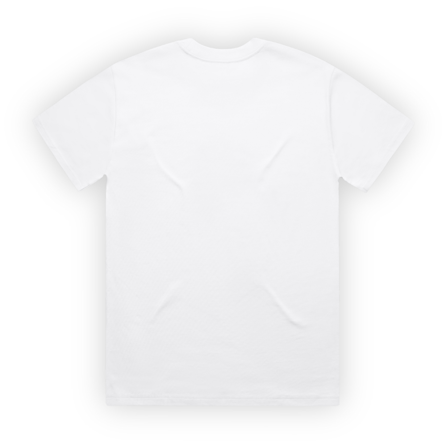 heavy tee | white / black
