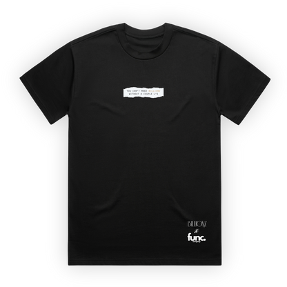 losses & lessons receipt tee | black