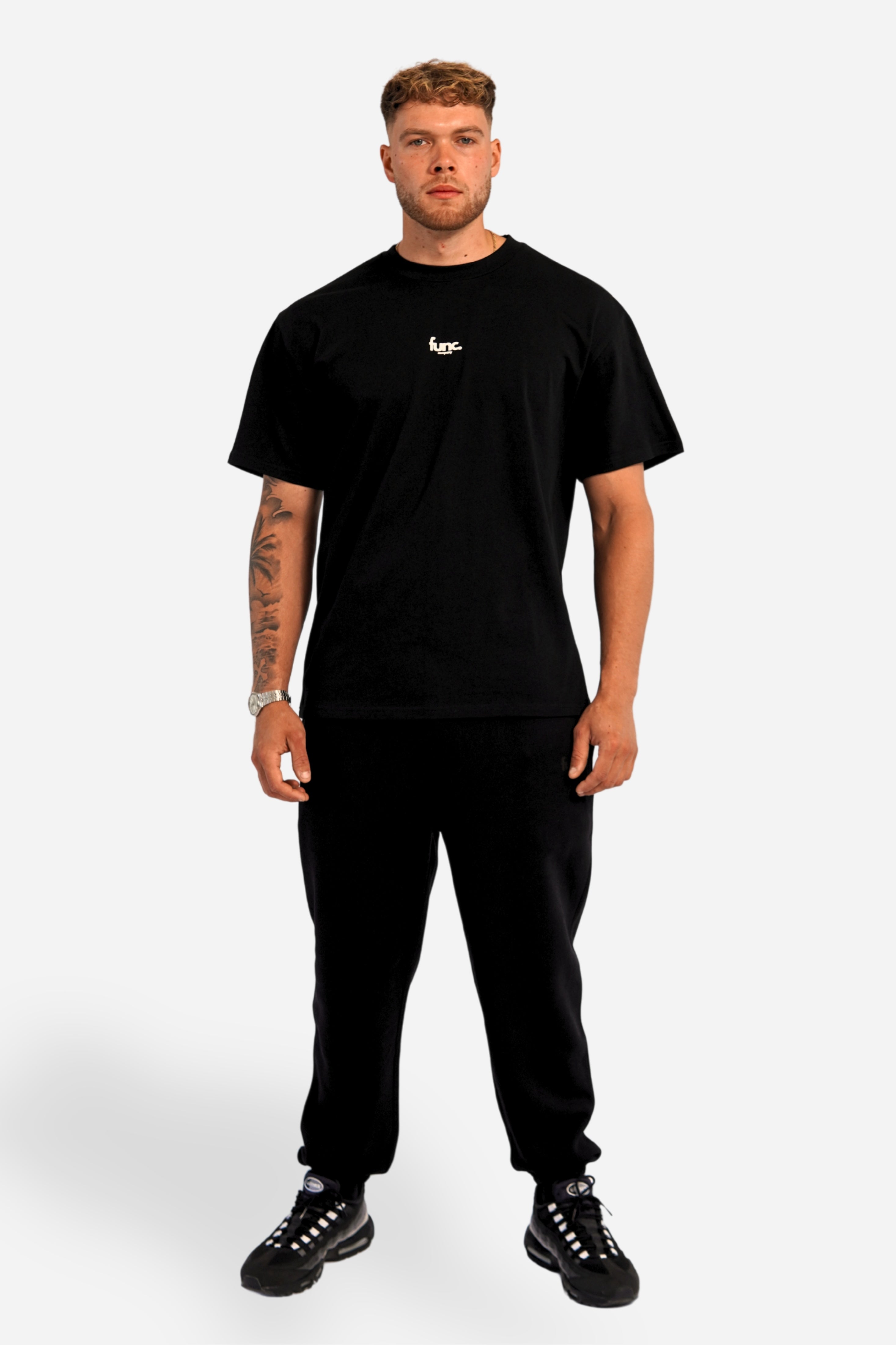 relax sweatpants | solid black / black